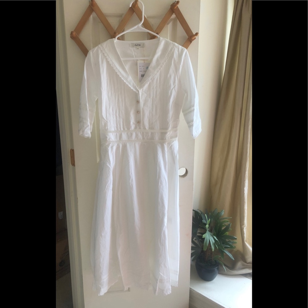 Fiona Cotton Midi Dress